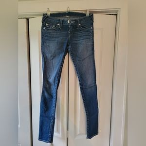 True Religion Super Skinny jeans, size 26